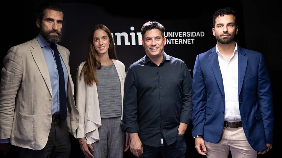 De izquierda a derecha: Iñaki Ortega, Cristina Planas De Miguel, Sebastián Muriel y Ginés Rodrigo Sánchez Córdoba.