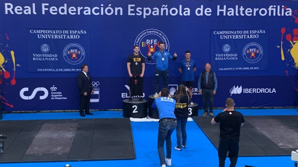 Ricardo Galilea, durante la entrega de premios.