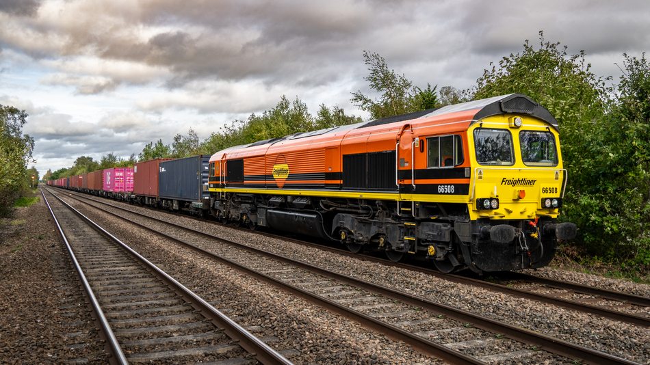 Transporte intermodal en un tren de mercancias