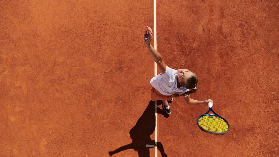 Un patrocinio del deporte femenino es el tenis