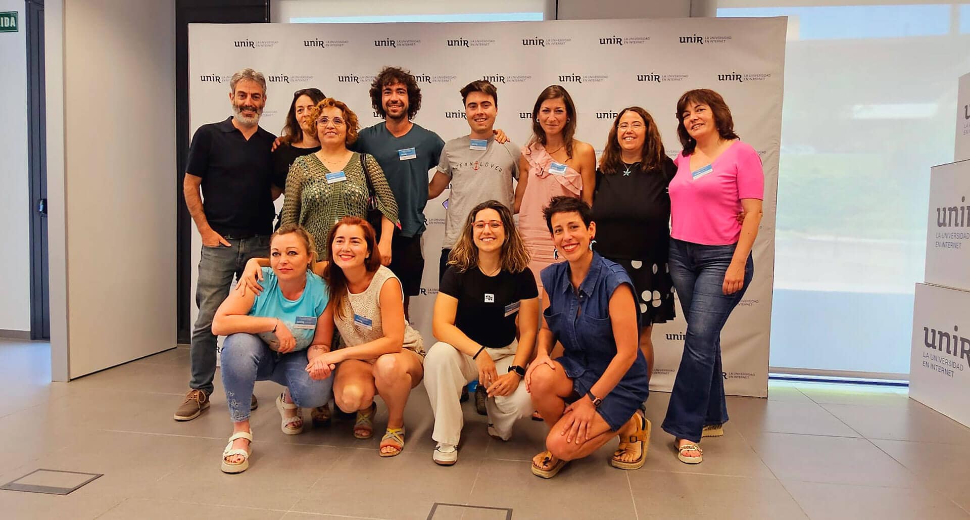 Participantes y formadores del Curso de Emprendimiento de UNIR.