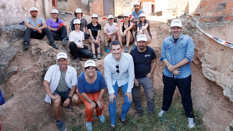 Inauguración Campo Experimental de Arqueología 2024 de UNIR en Arnedo..