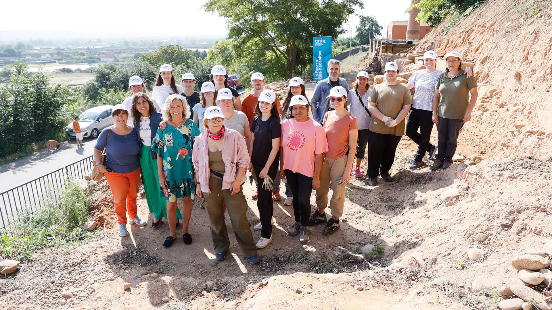 Inauguración Campo Experimental de Arqueología 2024 de UNIR en Calahorra.