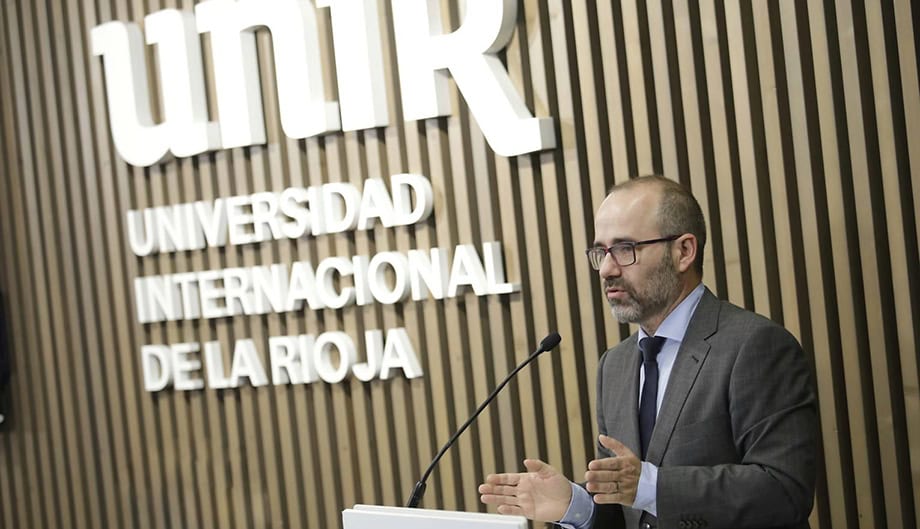 Hilario Blasco, investigador de UNIR, participó en el foro.