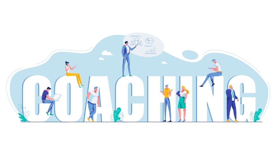 Ilustración de la palabra coaching