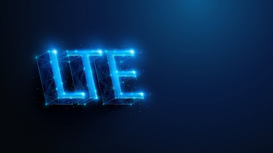 Ilustración concepto de LTE