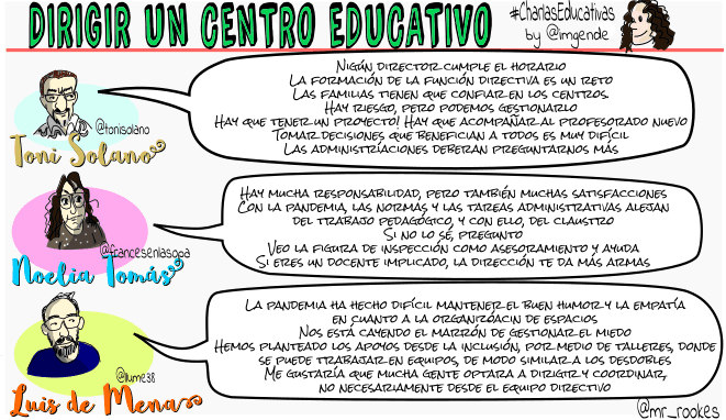 Dirigir un centro educativo