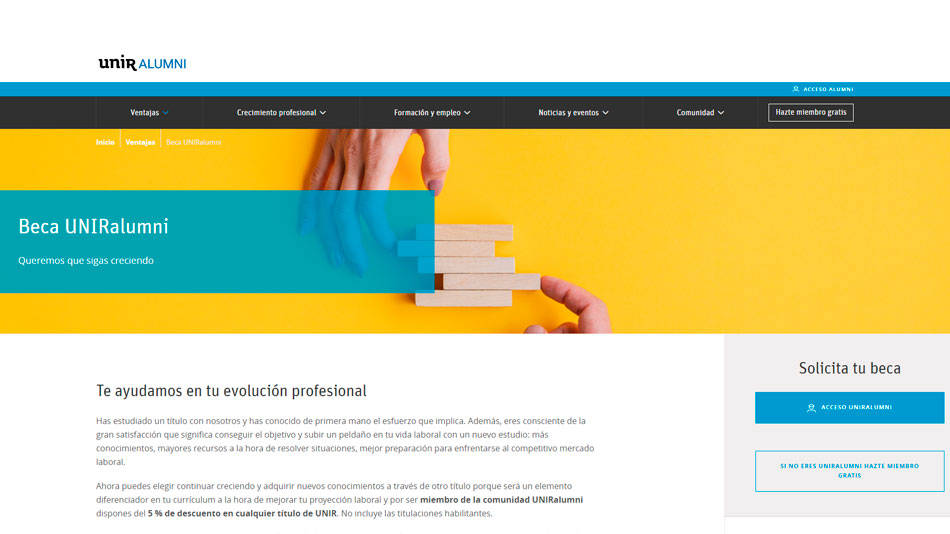 Nuevo portal uniralumni