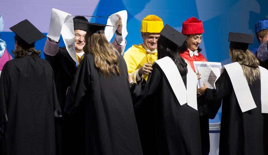 Ceremonia de graduación de UNIR.