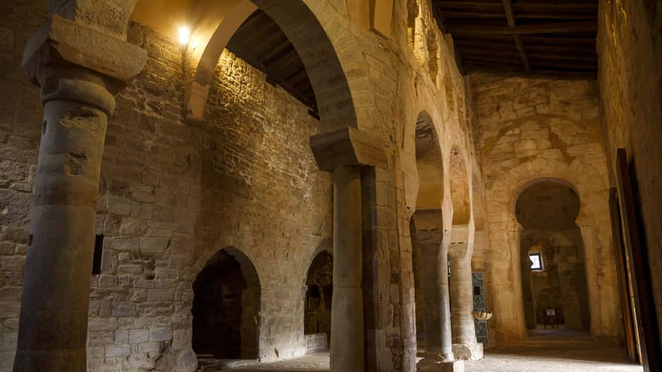 Interior del Monasterio de Yuso