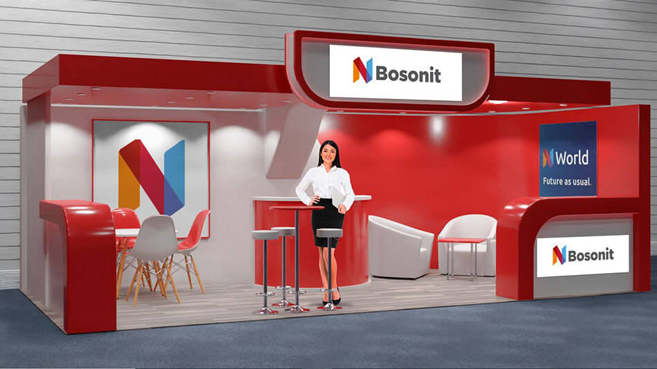 Stand de Bosonit en la VII Feria de Empleo de UNIR en España